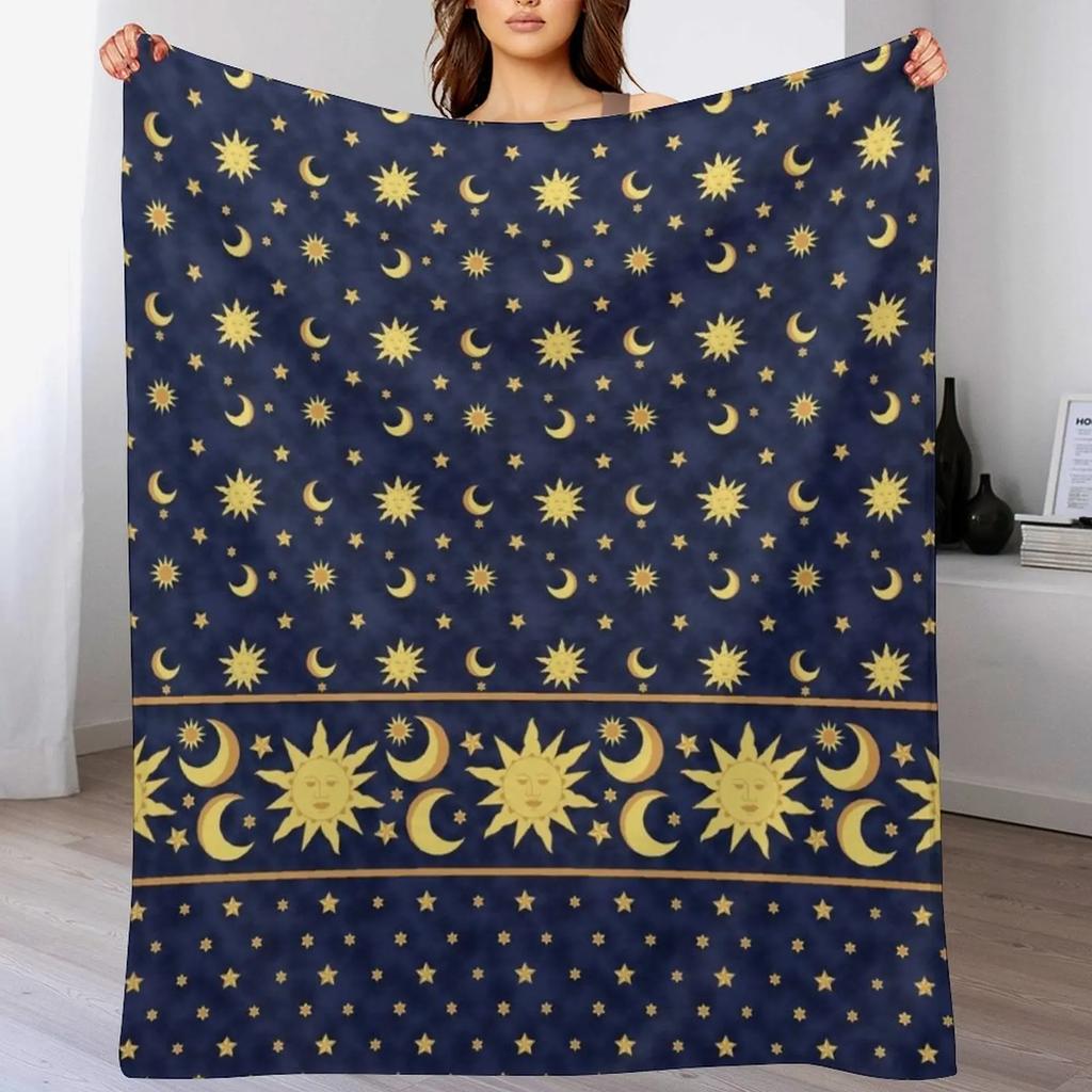 Another Celestial Mood Throw Blanket Reusable Durable Soft Blanket for All Seasons