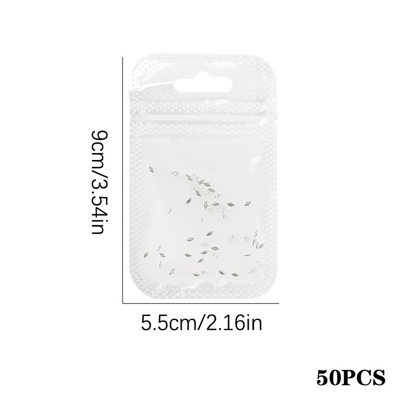 50 шт. мини-размера 3D цирконовые украшения в форме маркизы для дизайна ногтей, подвески из драгоценных камней, аксессуары для украшения ногтей