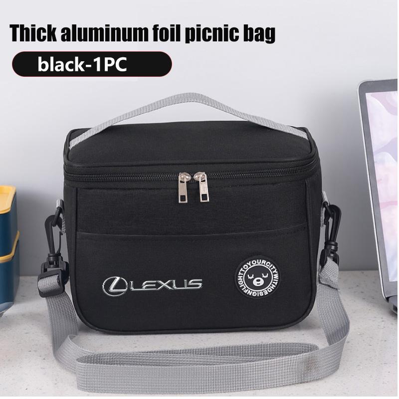 Portable Shoulder Strap Thermal Lunch Bag Picnic Food Insulated For Lexus CT ES GS NX IS250 CT200h IS300h ES300h ERX400h NX300hEY7 