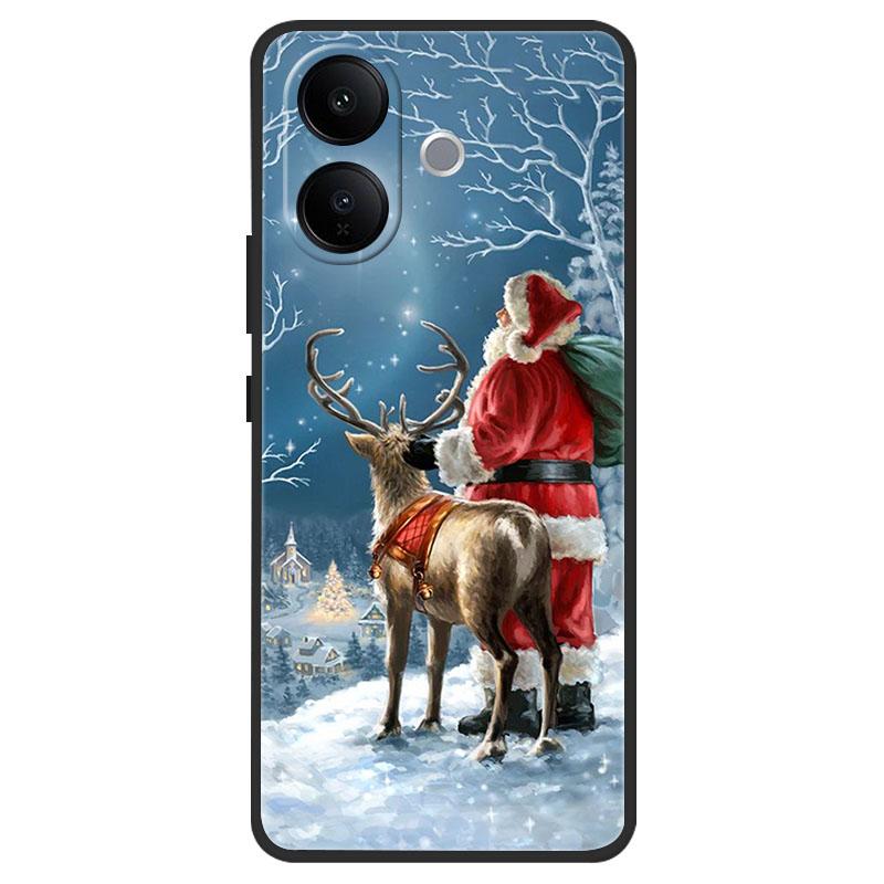 Рождественский painted чехол для VIVO V60 Lite 5G 4G, силиконовый мягкий TPU чехол для телефона VIVO V60Lite V 60 Lite, защита камеры