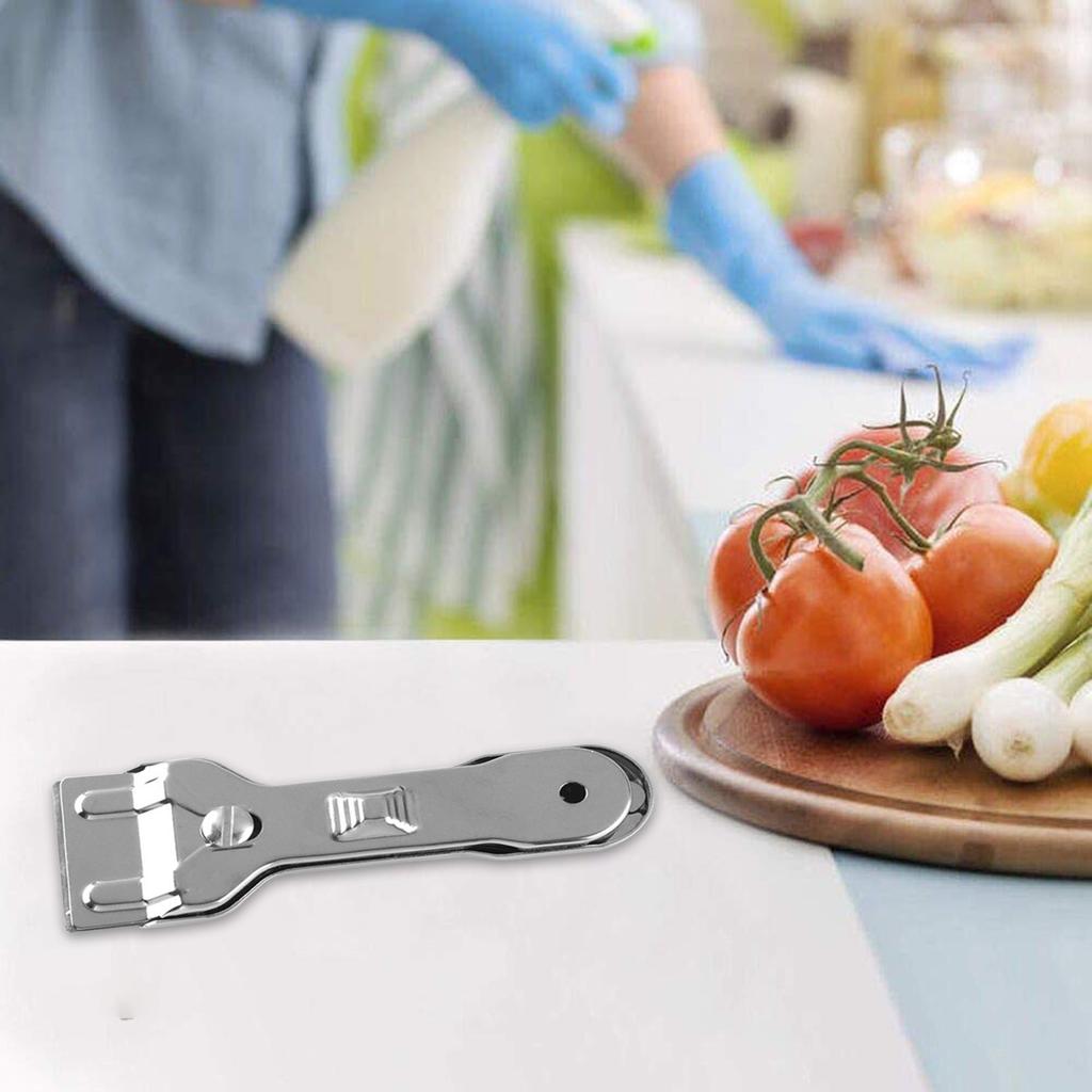 Скребок для варочной панели из стекла и керамики, чистящее средство для духовки и плиты с 10 сменными лезвиями для удаления ва