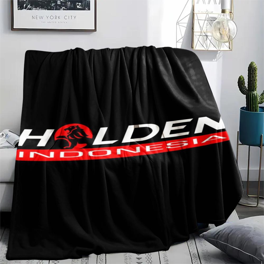 1PC Holden Print Flannel Blanket, High quality Comfortable for All Seasons, Home Decor, Warmth and Comfort, Perfect for Christmas Gifts
