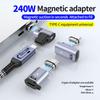 Magnetic Type C To Type C 16K 60Hz HD Video Converter 240W 80Gbps Data Transfer Adapter