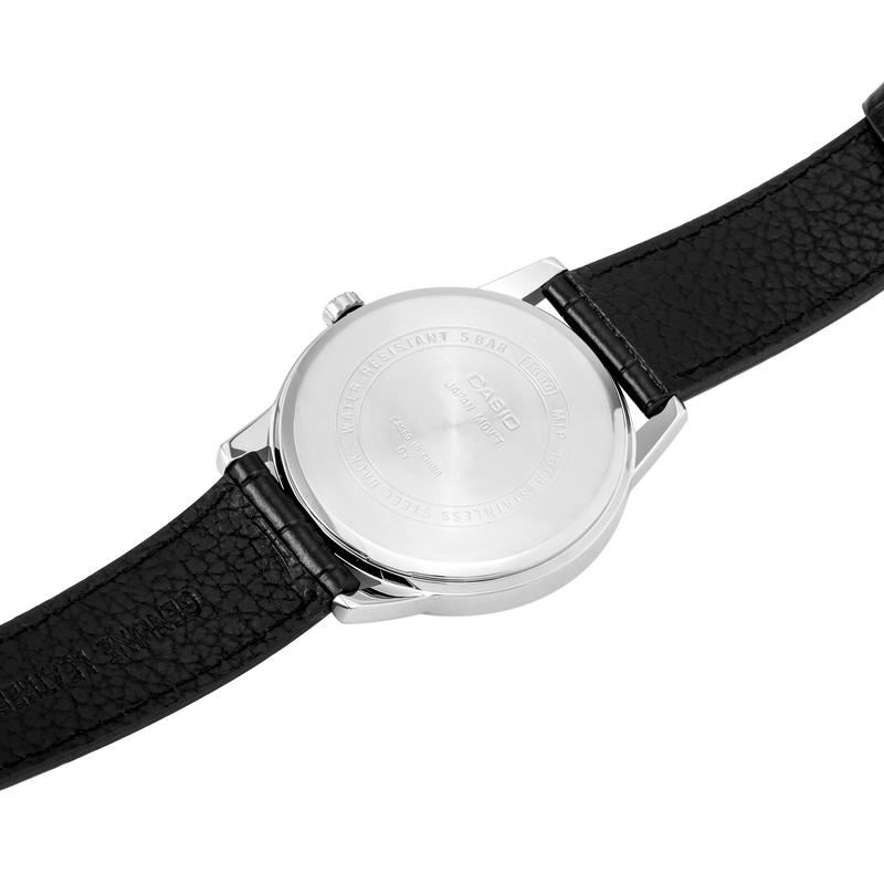 Casio Серия STANDARD серия ENTICER простой досуг бизнес кварцевый механизм японские и корейские часы 4740 мм мужские часы белый циферблат MTP-1303L-7B