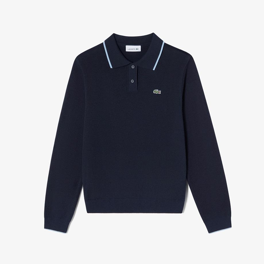 Lacoste Женский базовый свитер-поло AH813E-54NFHDE