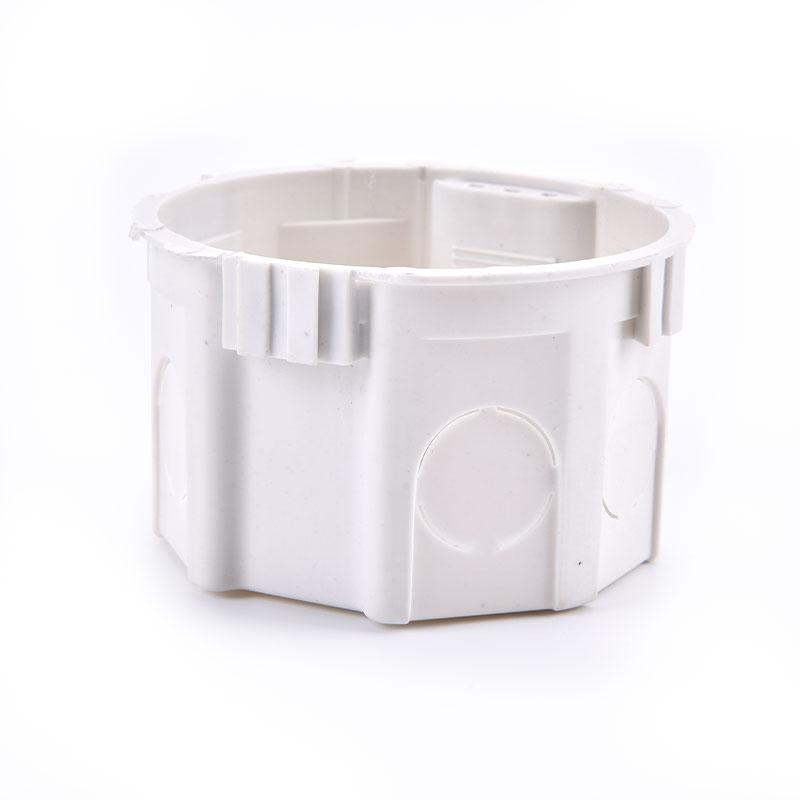 Кассета белой коробки настенной установки внутренняя для переключателя и розетки стандарта ЕС круглая низкопробная проволочная коробка