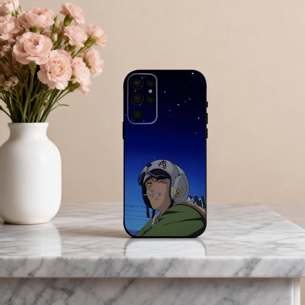 Чехол для телефона G-GTO-Onizuka T-Teacher-R для Samsung S25, S24, S21, S22, S23, S30, Ultra, S20, Plus, Другие Мягкий черный чехол