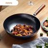 Joyoung 32cm Non-Coated Iron Wok