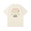 Trendy Brand Rh American Ude High Street Logo Print Summer New Vintage Round Neck Shortsleeved Tshirt Unisex And Unisex