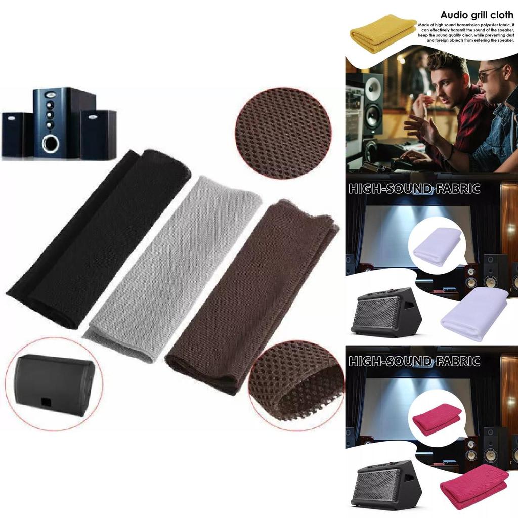 High Quality Polyester Speaker Mesh Cloth Ideal For Home Theater And Professional Audio