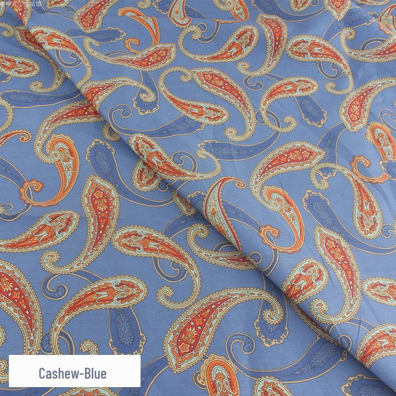 Тщательно отобранная хлопковая саржа с цветочным принтом для детского платья и детского постельного белья