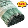 10/40Pcs Arc Welding Rods Stick Electrodes 2.0mm Mild Steel Carbon Steel E6013 J422 All Position General Purpose Farm Rod Repair