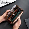 Baellerry Мужская Мода Длинные Кошельки Винтажный Дизайн Держатель для Карт Кошелек для Мужчины Мужские Сумки на Молнии
