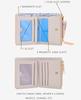 Baellerry Women Fashion Short Wallets Classic Design Bifold Wallet Zipper Hasp Card Holder Coin Purse