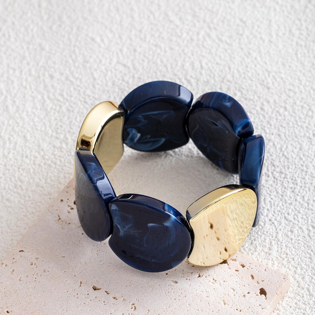 Акриловый браслет с нерегулярным геометрическим узором, личностный, преувеличенный, с янтарным гало, браслет с ручным узором