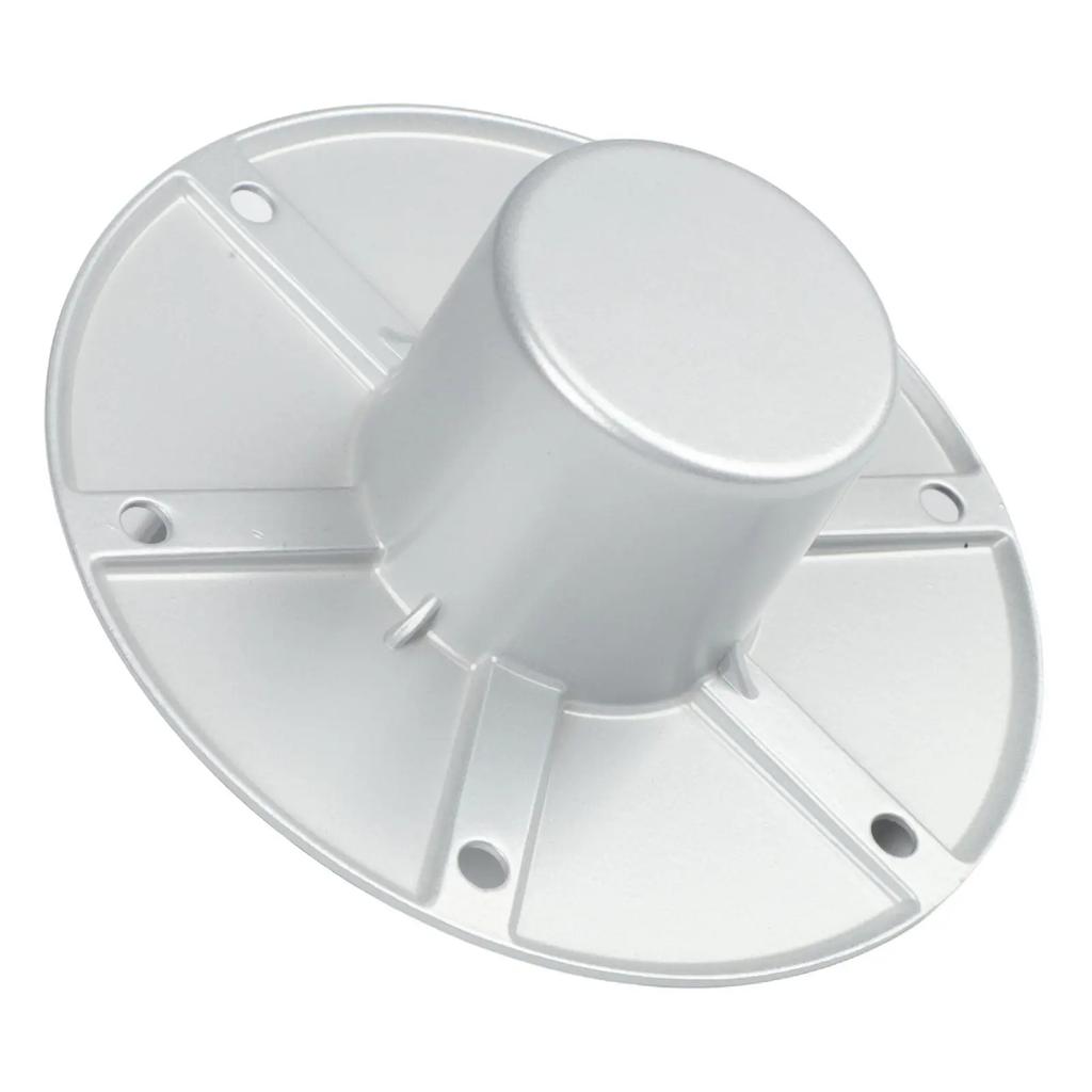 1 Pcs RV Boat Trailer Pedestal Base Round Flush Mount Table Leg Base Floor Mount Base RV Parts Accessories
