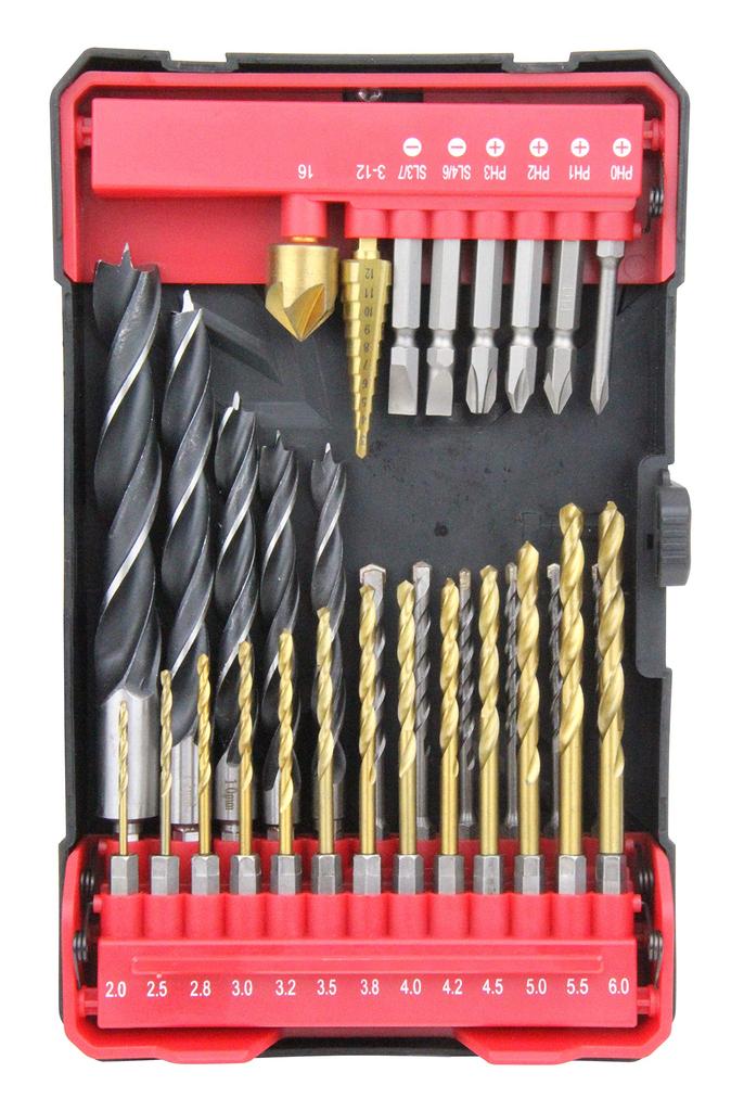SK11 Bit Drill 32 Piece Set Hexagonal Shaft (SK11) B-MOBILE & SCS-106 6.35mm