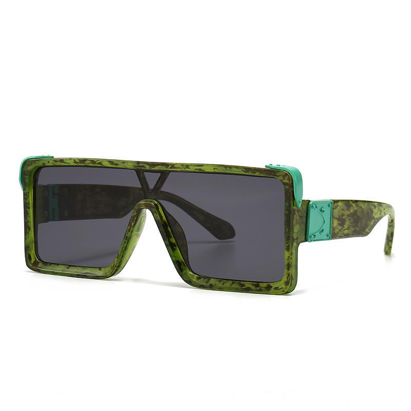 Винтажные солнцезащитные очки унисекс с квадратными стеклами