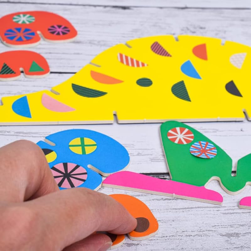 [ DJECO Jeko threading 3D animals ] paper craft Crafts three-dimensional 3 years old animal educational toys present (DJ08983)