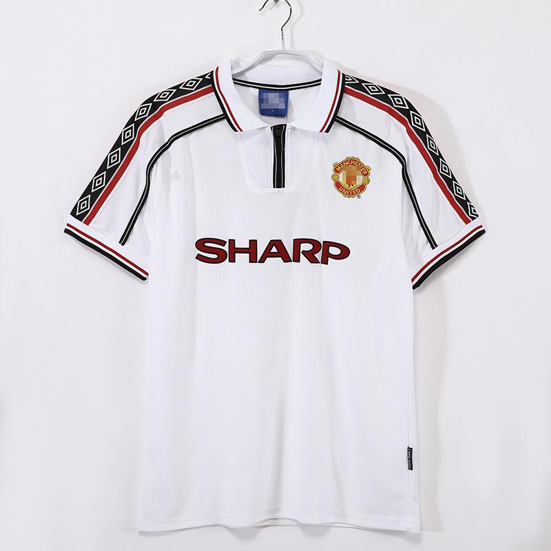 Red Devils 0406 Manchester United Premier League Jersey No. 7 C Ronaldo Long Short Sleeve  Rooney 08-09 Champions League Edition Manchester United