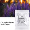 10Pcs PE Car Aromatherapy Tablets Refresh Your Ride with Customizable Fragrances Easy Install Scratch Free for All Car Models