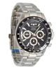 TECHNOS Watch Prominent Series Technos Chronograph Stainless Steel Case Black Sports Chronograph TAP403ATB