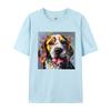 Beagle Curves TShirt Funny Beagle Dog Tshirts Custom Tops T Shirt 2024 Newest Black Clothing Shirt Unisex