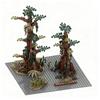 199 шт. MOC Звездные Войны Болотные Деревья Дагоба Модель Строительные Блоки Конструктор Рождественские Подарки Идея Развивающая Игрушка Детские Кирпичики
