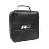 ABCD1 Car Trunk Leather Storage Bag NEV EV Charging Organizer Box For VW Golf Polo Tiguan Touran Jetta Passat CC T5 GTI Magotan Arteon