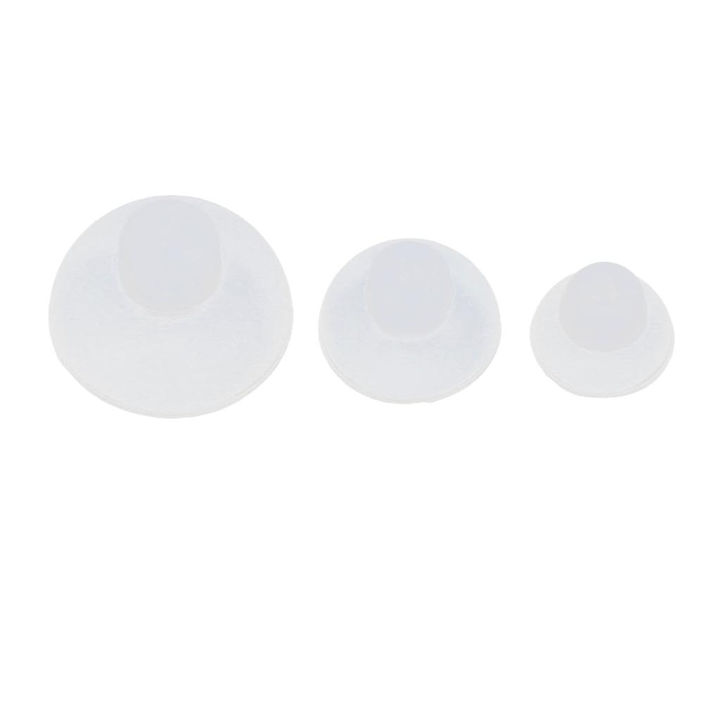 10PCS Hearing Aid Domes Closed Silicone Hearing Aid Ear Tips Detachable Washable Hearing Aid Earbud