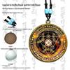 Five Elements Wealth Pendant: Single-Sided 4cm Keychain for Attracting and Absorbing Wealth.