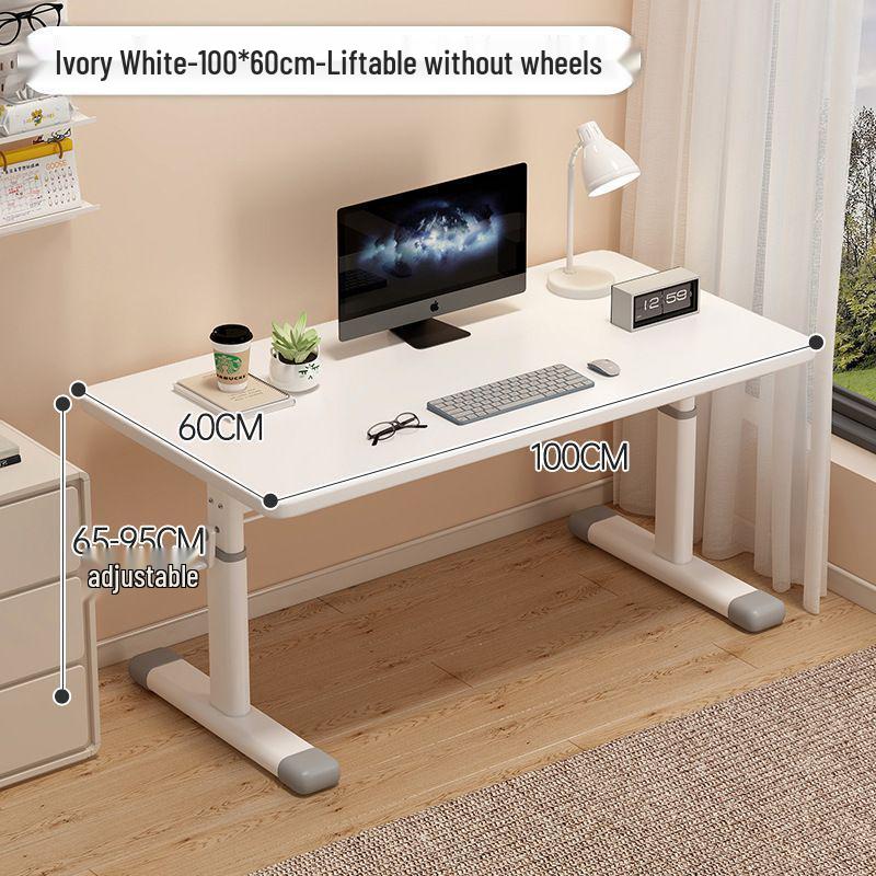 Adjustable Desk Set: Office Workstation, Home Study Desk & Chair