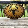 Medieval Authentic Greek Hoplite SCORPION Shield Beautifully Handmade Shield