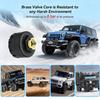 Система мониторинга безопасности сигнализация солнечная TPMS цифровой ЖК-дисплей грузовик RV TPMS со световым индикатором предупреждение сигнализация давления в шинах автомобиля 6 внешних датчиков