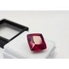 Cushion Cut Mozambique Red Ruby 12 Ct Beautiful Certified Loose Gemstone