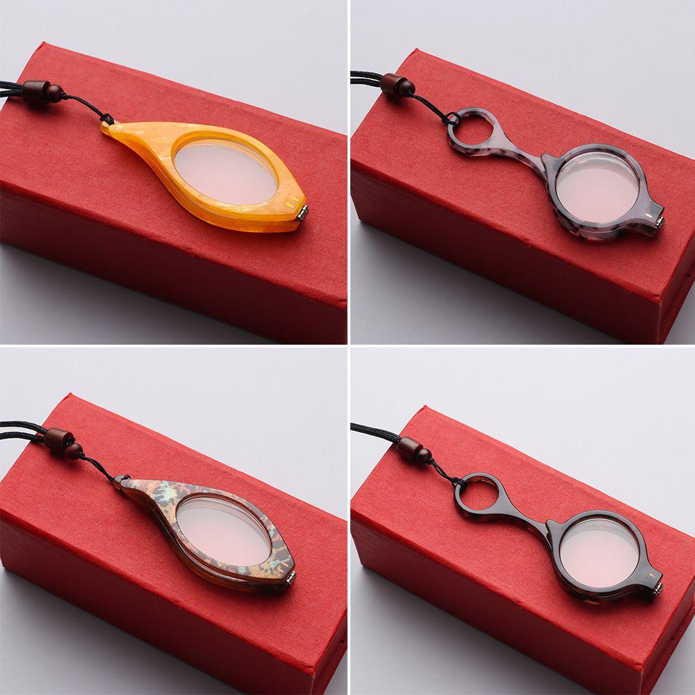 Мужские Женские Подвесные на шею Регулируемые Очки для пресбиопии Очки для чтения Полная оправа Аксессуары для очков