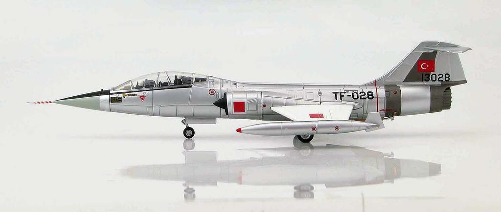 Hobby Master Starfighter ВВС Турции Готовое изделие 1/72 TF-104G