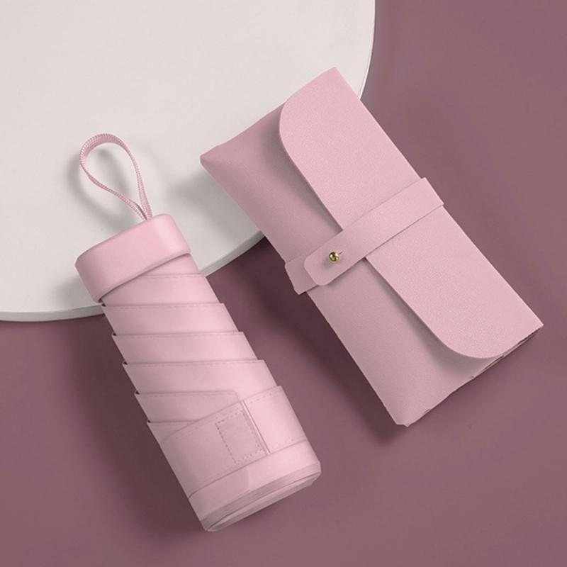 Карманный зонт Долговечность Конструкции из железного волокна УФ-зонт от солнца Дождевые зонты для активного отдыха и поездок на работу