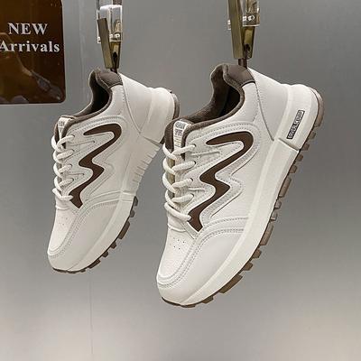 Женская обувь зима новая бархатная подкладка трендовые кроссовки папы универсальные ретро повседневные туфли Форреста Гампа женские спортивные кроссовки на платформе поколение