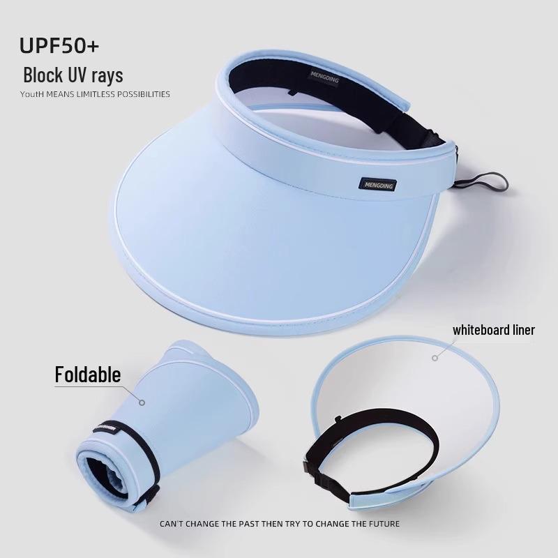 Женская шляпа-козырек от солнца с защитой от УФ-лучей и маской для лица