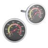 2Pcs Temperature Thermometer Gauge For Barbecue Bbq Smoker Grill Pit Thermostat