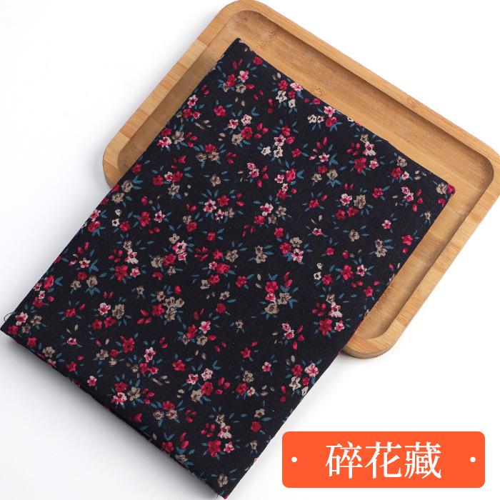 0,5 м / 1 м / 2 м Винтажная этническая хлопково-льняная ткань с принтом для скатертей, пледов на диван, платьев, ручной работы, DIY, ткани для одежды