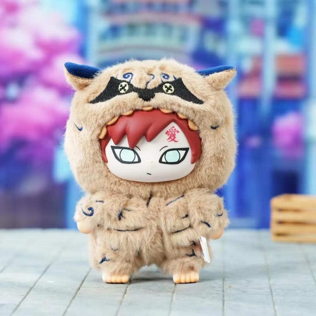 EAKI Naruto Anime Cute Beast Party Series Naruto Sasuke Gaara Kakashi Plush Doll Trendy Toy Pendant Gift