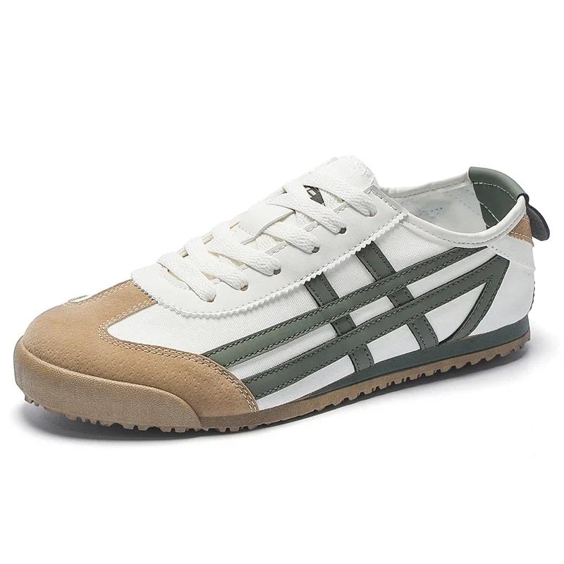 Обувь для мужчин, дышащая спортивная обувь на шнуровке с плоской подошвой, мягкая подошва, прогулочная обувь, классические кроссовки Forrest Gump для бега