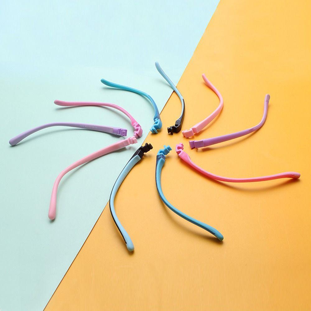 Силиконовые детские накладные аксессуары для очков, сменная дужка для очков, ножка, оправа для очков