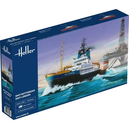 Platz Heller 1/200 Oceangoing Tugboat Smit Rotterdam Plastic Model HE80620 (Ship)