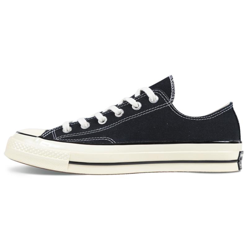 Converse 1970s Chuck Taylor Ctas Casual & Versatile Low-Top Canvas Shoes Unisex Carbon Black & White