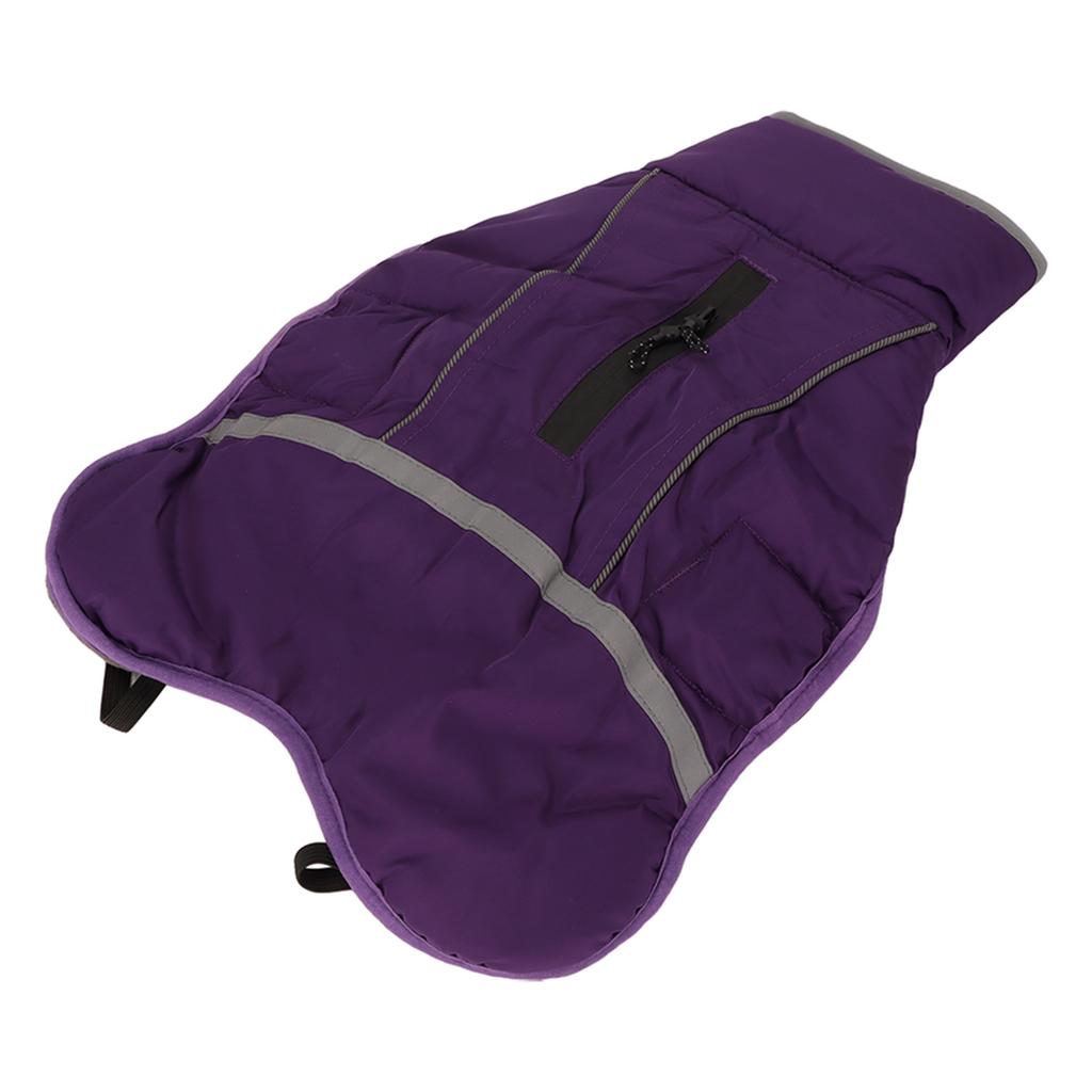 Зимнее пальто для собак, теплая светоотражающая водонепроницаемая регулируемая мягкая толстая куртка для собак малого и среднего размера