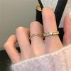 Кольцо с цирконом Кольцо для указательного пальца в стиле интернет-знаменитости Универсальное кольцо с индивидуальностью