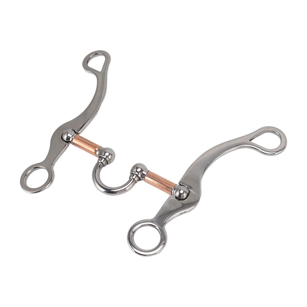 Wear Resistant Horse Snaffle Bit Stainless Steel Horse Gag Bit Artificial Horse Farms